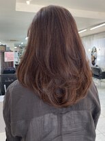 ヘアアンドメイク スタジオ ミムロ(HAIR&MAKE STUDIO MIMURO) ロングレイヤー ワンカール巻き