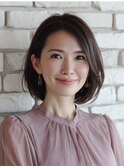 【白髪染め専門店】ボタニカルカラーで艶やかなリタッチ/鳥取市