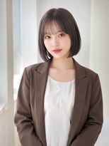 ルービック なかもず(Rubik's)&nbsp;大人かわいい小顔ボブ×透明感カラー