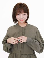 オンク 新宿(onk)&nbsp;ミディアムヘア/ショコラベージュ/ボブルフ/新宿駅