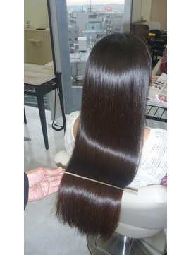 エア 八王子(Air) 超ロングヘアが羨ましい！ツルッツルも羨ましいM3D縮毛矯正