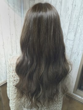 アンク クロス 関内店 ハイライトグレージュ　【mifuyu】