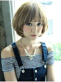 バルーンショートボブ