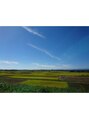 ヘア アンド ビューティー ジーン 鶴ヶ島店(geen)&nbsp;サイクリング中の風景です。心身共にリフレッシュ♪