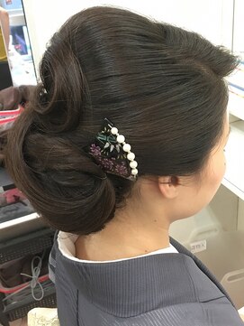 ビューティーサロンラエラ(Beauty salon laera) お着物ヘア/シニヨンヘア/キレイ目な品のあるスタイル