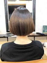 エトネ ヘアーサロン 仙台駅前(eTONe hair salon)&nbsp;【30代40代にオススメ】首が細く見えるボブ