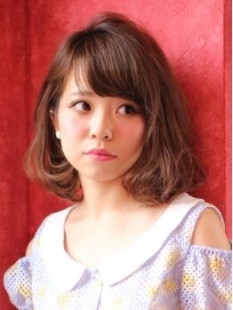アルジェント(argento.)の写真/【学割U24★カット＋カラー＋TR ¥7700】ダメージが少なく色持ちもイイ♪ツヤ&しっとりの柔らか質感カラー☆