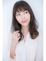 カバーヘア ブリス 川口(COVER HAIR bliss)&nbsp;毛先パーマの大人可愛いグラマラスセミディZ川口20代30代40代