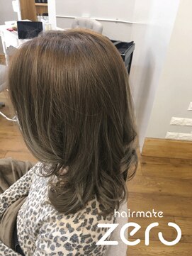 ヘアメイクゼロ 坂戸駅前店(hairmake zero) ゼフィラム アディクシー マットアッシュグレージュ