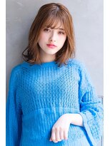 メーヴェ(Mowen) mowen×鎖骨ミディアム×ダークアッシュ×地毛風×艶髪