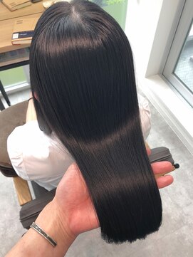 テラスヘア センダイ(TERRACE hair SENDAI) 艶髪ミディアム【イノアカラー使用】