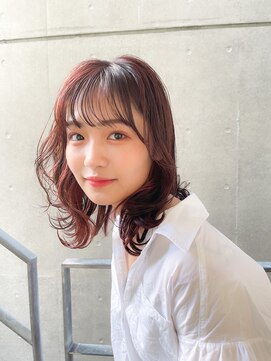 マイラ 銀座(myla) 【佐伯】色っぽ/ふんわり/くびれ/ミディアム/トレンドヘア
