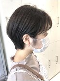 絶壁解消/大人可愛い/ショートボブ/シースル