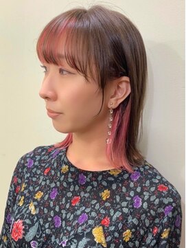 ヒート バイ アンカットラウンジ 渋谷(HEAT by UNCUT&LOUNGE) ○ダブルカラー/インナーカラー/ケアブリーチ/ハイライト［渋谷