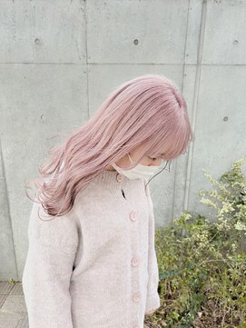 ベレーザシェルト(Beleza scelto) チェリーピンク_ブリーチ2回