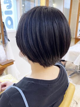 モリオ フロム ロンドン 成増店 【morio成増/児玉】丸みショート　暗髪　秋冬