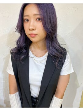 アミュー(amiu) 青紫カラー