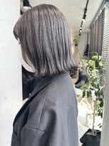 【ARTE表参道/青山】モテ髪ミディアム×ブリーチなし透明感