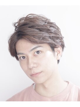 ルルディ バイ アフロディーテ銀座(luludi by APHRODITE) ダークアッシュ/アッシュブラック/カルマパーマ/ショート/銀座