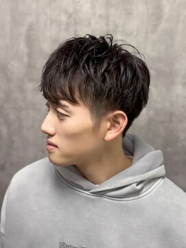 ヒロギンザ 新橋銀座口店(HIRO GINZA) ツーブロマッシュスタイル