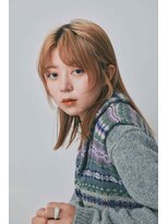 コムマティス 恵比寿ガーデンプレイス(Comme Matisse)&nbsp;saki/.レイヤーカット/くびれヘア/グレージュ/ベージュ