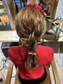 アリオン あみおろしヘアアレンジ♪