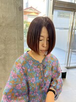 カケル(×.)&nbsp;30代、40代大人ボブ/サラ艶ボブ