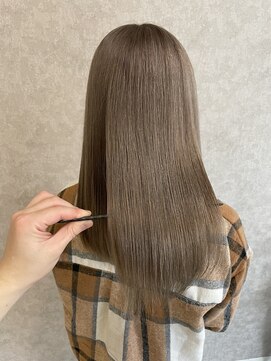 レガシーヘアーデザイン(Legacy hair design) 【Taku】ミルクティーグレージュ♪　天神/今泉