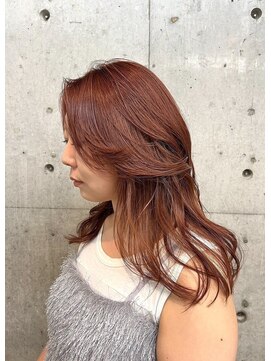 オーサム 下北沢(THE AWESUM) 大人ミディ/レイヤーカット/ブラウンベージュ[下北沢/下北沢駅]