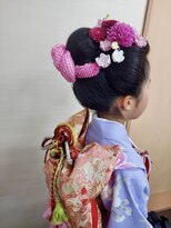 美容室ほしの 七五三スタイル