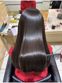 髪質改善ストレート