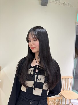 ウル 名古屋栄(ulu) 艶髪ストレート/髪質改善/縮毛矯正/髪質改善縮毛矯正/名古屋栄