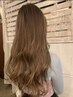 ☆blanc Hairにお任せ☆【トレンドカラー（全体）＋カット】