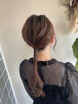 ボアップ 新居浜店(boappu) #ヘアセット#結婚式#お呼ばれヘア