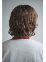 チルバイヘアーガーデンミルクティ(Chillbyhairgardenmilktea)&nbsp;切りっぱなしボブ×パーマ