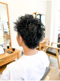 【メンズ★大名】スパイキーショート×ツーブロック×無造作ヘア