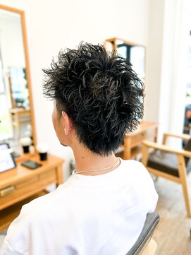 セイドット フクオカ(Say.FUKUOKA) 【メンズ★大名】スパイキーショート×ツーブロック×無造作ヘア