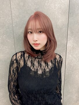 クム(kumu) 【kumu】 ミディアム/顔周りカット/おくれ毛レイヤー/栄/名古屋