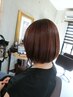 リタッチ縮毛矯正(5cm以内)+カット　￥16,000