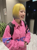 【栄矢場町】ボブ×デザインカラー
