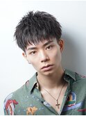 【alpha 新宿】ツーブロック×スパイキーショート