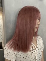 アース 高円寺店(HAIR & MAKE EARTH)&nbsp;くすみピンク^ ^  【@mppp_32485】