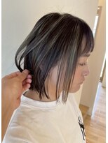 アン アイズ(ann EYES)&nbsp;大人っぽいハイライトボブ