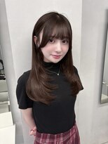 ポプルス(popls)&nbsp;レイヤーカット/韓国レイヤー/髪質改善/縮毛矯正/韓国/渋谷/20代