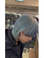 ユキオグループ グラン(yg GRAN)&nbsp;20代30代◎透明感ペール水色ウルフデザインカラー