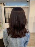 ツヤと深みを両立♪上品ダークブラウンカラー