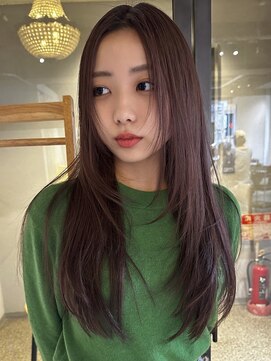 スーパーロングレイヤーフェアリーレイヤーハッシュカット