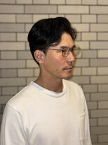 ヨシザワインク プレミアム 横浜 桜木町店(YOSHIZAWA Inc. PREMIUM)&nbsp;モテナチュラルセンターパートアップバングスタイル