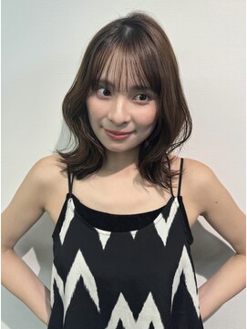 ◆ オリーブグレー/ボブ/顔周り/小顔/レイヤー/髪質改善10