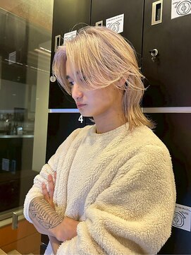 インク サカエ(inq sakae) ケアブリーチ/トリプルカラー/ハイトーンベージュ